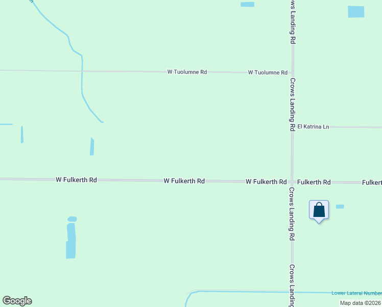 map of restaurants, bars, coffee shops, grocery stores, and more near 773 West Fulkerth Road in Crows Landing