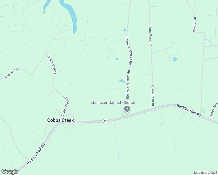 map of restaurants, bars, coffee shops, grocery stores, and more near 187 Ebenezer Church Road in Cobbs Creek