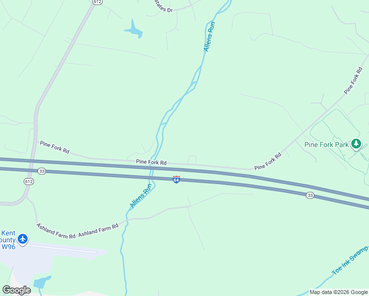 map of restaurants, bars, coffee shops, grocery stores, and more near 5800 Pine Fork Road in Quinton