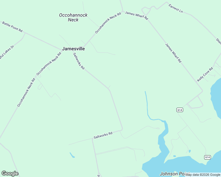 map of restaurants, bars, coffee shops, grocery stores, and more near 5203 Saltworks Road in Exmore