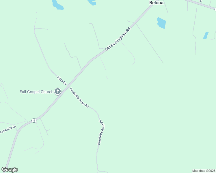 map of restaurants, bars, coffee shops, grocery stores, and more near 1717 Mount Olivett Road in Powhatan