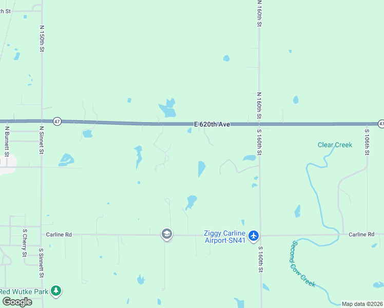 map of restaurants, bars, coffee shops, grocery stores, and more near 173 East 47 Highway in Girard
