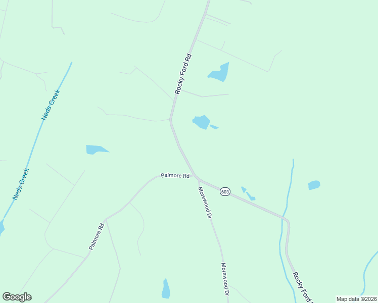 map of restaurants, bars, coffee shops, grocery stores, and more near 1700-1730 Rocky Ford Road in Powhatan