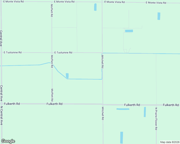 map of restaurants, bars, coffee shops, grocery stores, and more near 8631 Mitchell Road in Ceres