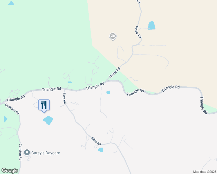 map of restaurants, bars, coffee shops, grocery stores, and more near 4465 Triangle Road in Mariposa
