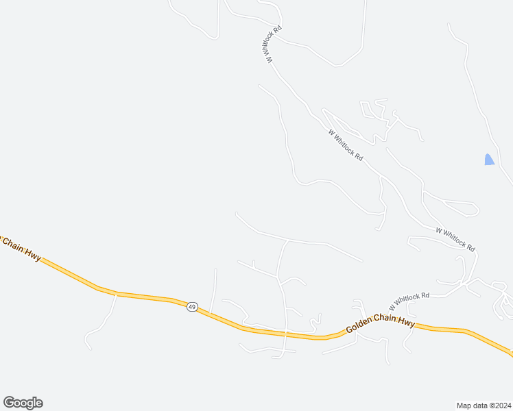 map of restaurants, bars, coffee shops, grocery stores, and more near 5670 Bear Trap Drive in Mariposa