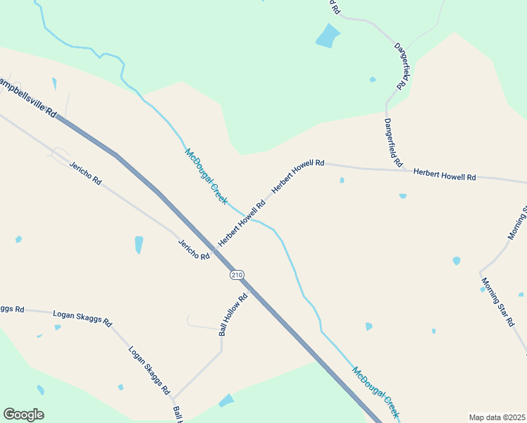 map of restaurants, bars, coffee shops, grocery stores, and more near 399 Herbert Howell Road in Hodgenville