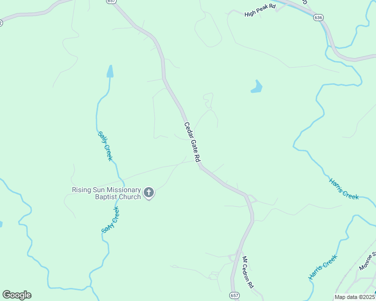 map of restaurants, bars, coffee shops, grocery stores, and more near 779 Cedar Gate Road in Monroe