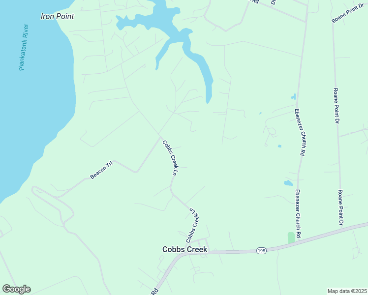 map of restaurants, bars, coffee shops, grocery stores, and more near 556 Cobbs Creek Lane in Cobbs Creek