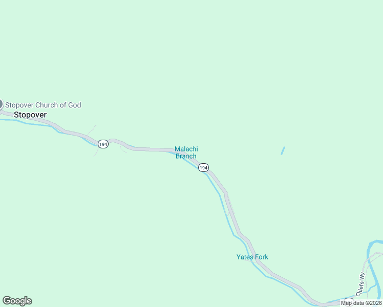 map of restaurants, bars, coffee shops, grocery stores, and more near 51006 Kentucky 194 in Stopover