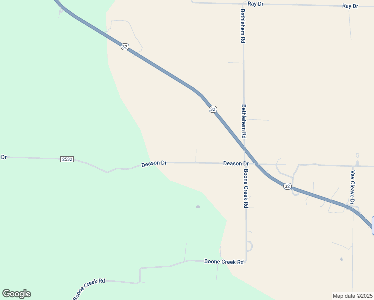 map of restaurants, bars, coffee shops, grocery stores, and more near 17597 Deason Drive in Licking