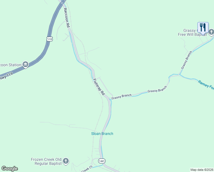 map of restaurants, bars, coffee shops, grocery stores, and more near 44-298 Keene Village Drive in Raccoon