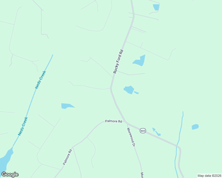 map of restaurants, bars, coffee shops, grocery stores, and more near 1730 Rocky Ford Road in Powhatan