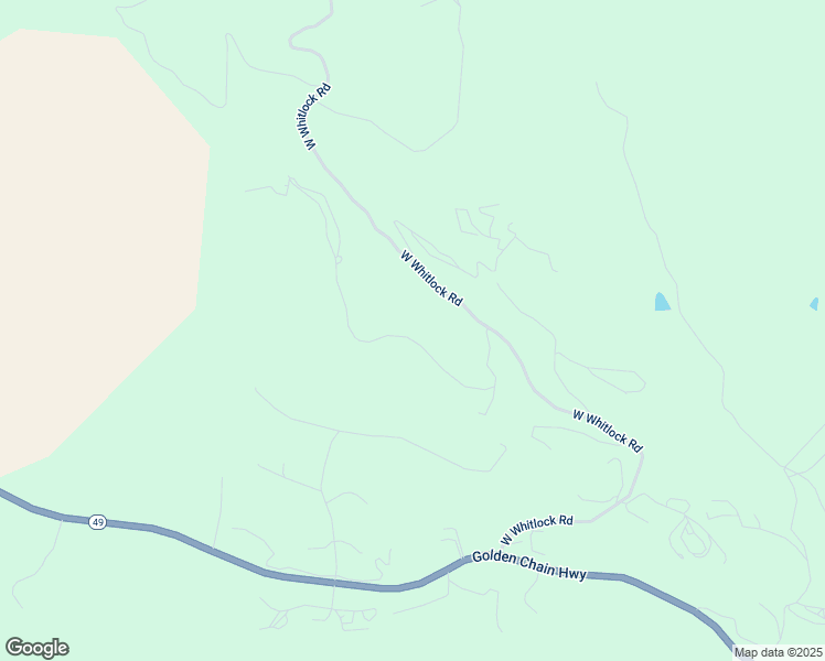map of restaurants, bars, coffee shops, grocery stores, and more near 5640 Blue Oak Ridge in Mariposa