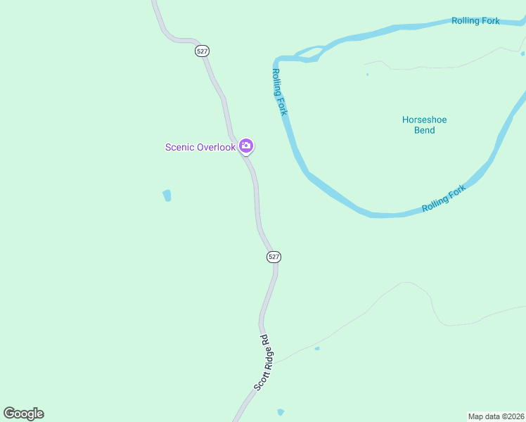 map of restaurants, bars, coffee shops, grocery stores, and more near Scott Ridge Road in Raywick