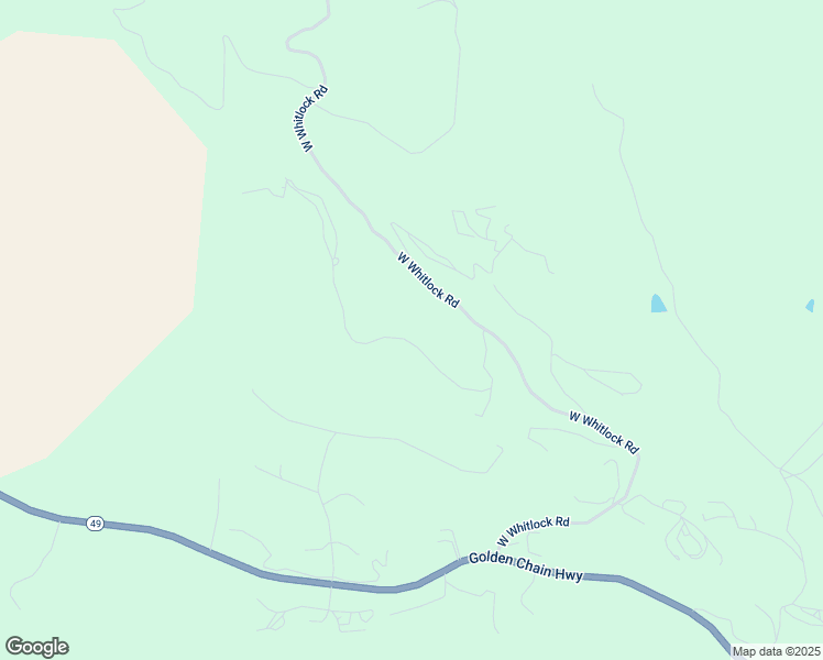 map of restaurants, bars, coffee shops, grocery stores, and more near 5640 Blue Oak Ridge in Mariposa