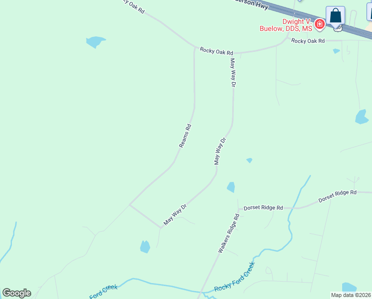 map of restaurants, bars, coffee shops, grocery stores, and more near 1738 Reams Road in Powhatan