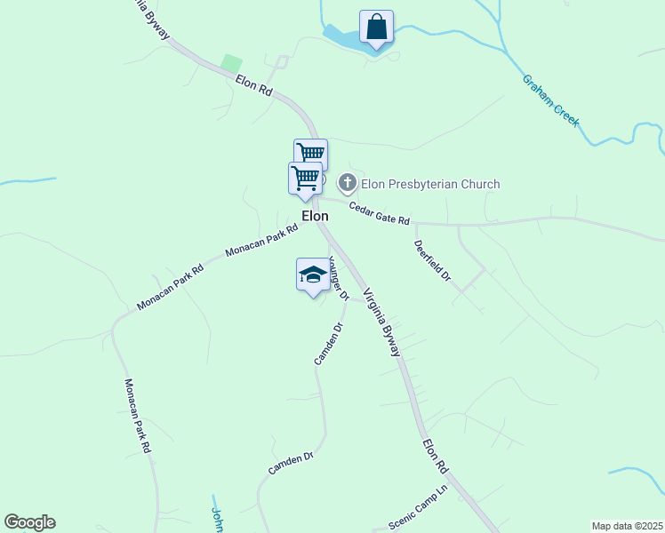 map of restaurants, bars, coffee shops, grocery stores, and more near 147 Younger Drive in Madison Heights