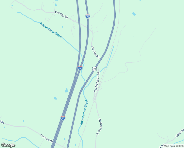 map of restaurants, bars, coffee shops, grocery stores, and more near 12154 North Wilderness Road in Berea