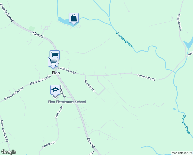 map of restaurants, bars, coffee shops, grocery stores, and more near 114 Hunt Club Drive in Madison Heights