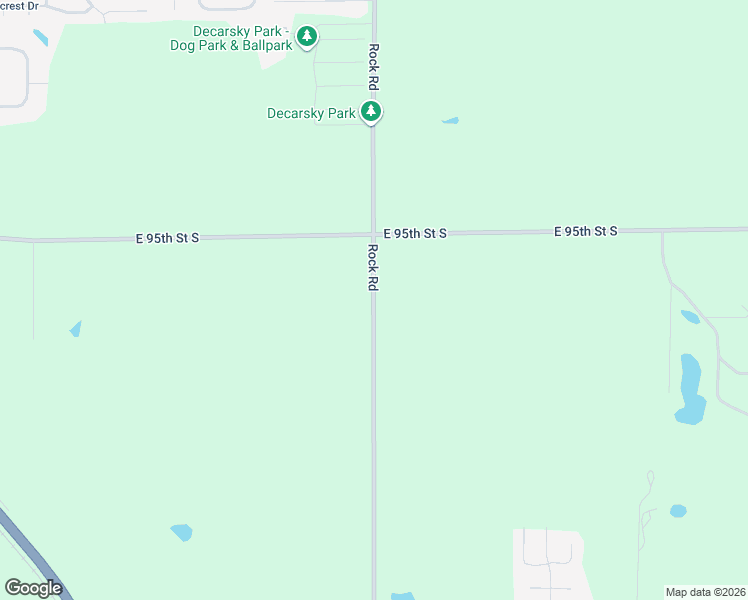 map of restaurants, bars, coffee shops, grocery stores, and more near 9856 South Rock Road in Mulvane