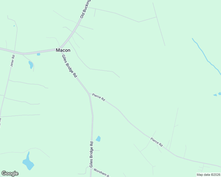 map of restaurants, bars, coffee shops, grocery stores, and more near 4380 Pierce Road in Powhatan