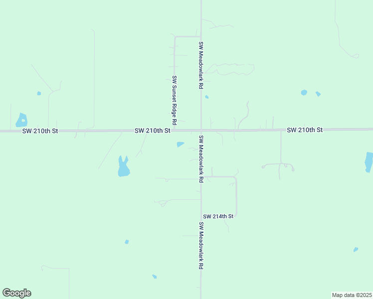 map of restaurants, bars, coffee shops, grocery stores, and more near 21159 Southwest Meadowlark Road in Douglass