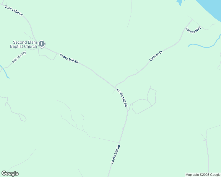 map of restaurants, bars, coffee shops, grocery stores, and more near 16021 Cooks Mill Road in Lanexa