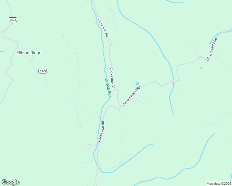 map of restaurants, bars, coffee shops, grocery stores, and more near 4329 Cooks Run Road in Lindside