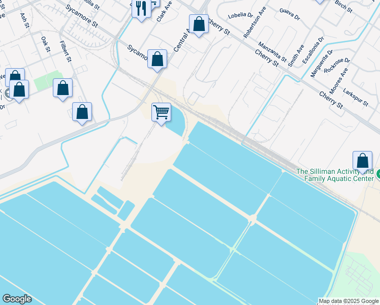 map of restaurants, bars, coffee shops, grocery stores, and more near in Newark