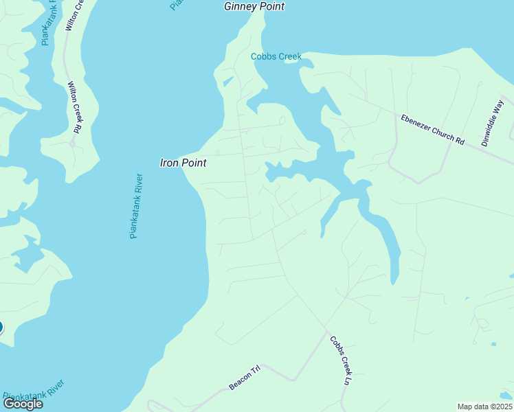 map of restaurants, bars, coffee shops, grocery stores, and more near 1218 Cobbs Creek Lane in Cobbs Creek
