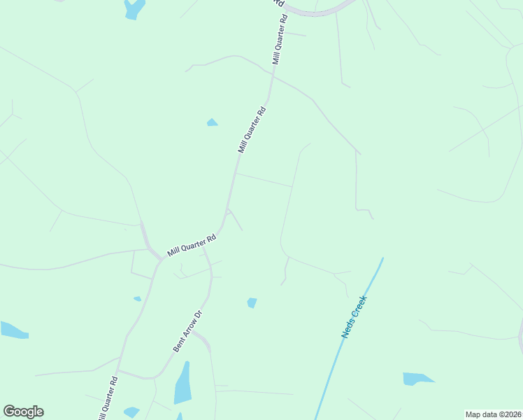 map of restaurants, bars, coffee shops, grocery stores, and more near 1889 Hope Meadow Way in Powhatan
