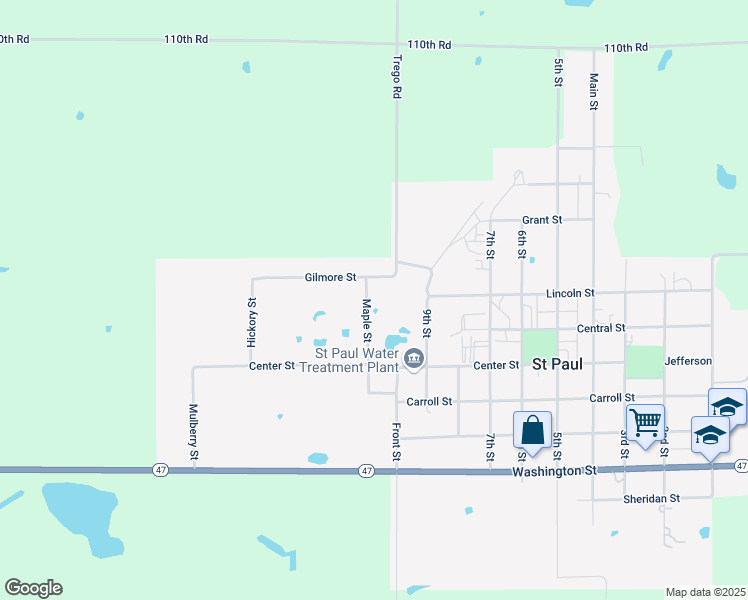 map of restaurants, bars, coffee shops, grocery stores, and more near 706 Maple Street in Saint Paul