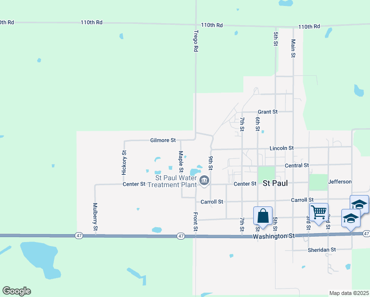 map of restaurants, bars, coffee shops, grocery stores, and more near 706 Maple Street in Saint Paul
