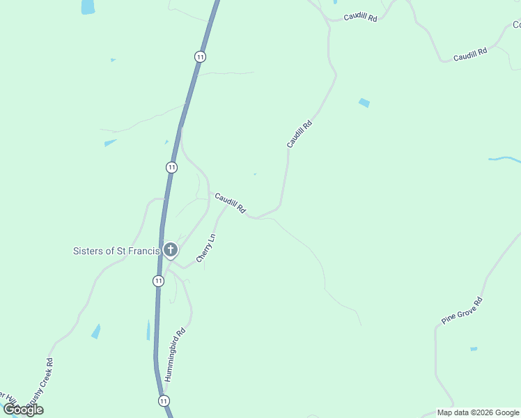 map of restaurants, bars, coffee shops, grocery stores, and more near 266 Caudill Road in Beattyville