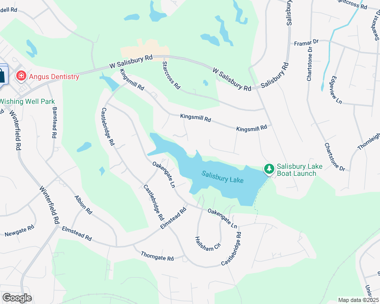 map of restaurants, bars, coffee shops, grocery stores, and more near 2300 Cranborne Road in Midlothian