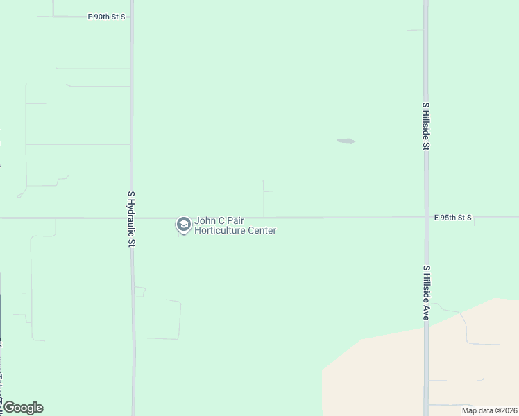 map of restaurants, bars, coffee shops, grocery stores, and more near 9537 South Spruce Street in Haysville