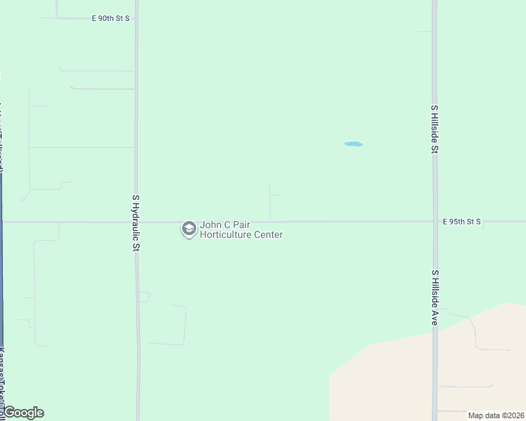 map of restaurants, bars, coffee shops, grocery stores, and more near 9537 South Spruce Street in Haysville