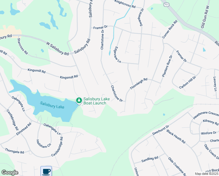 map of restaurants, bars, coffee shops, grocery stores, and more near 2050 Chartstone Dr in Midlothian