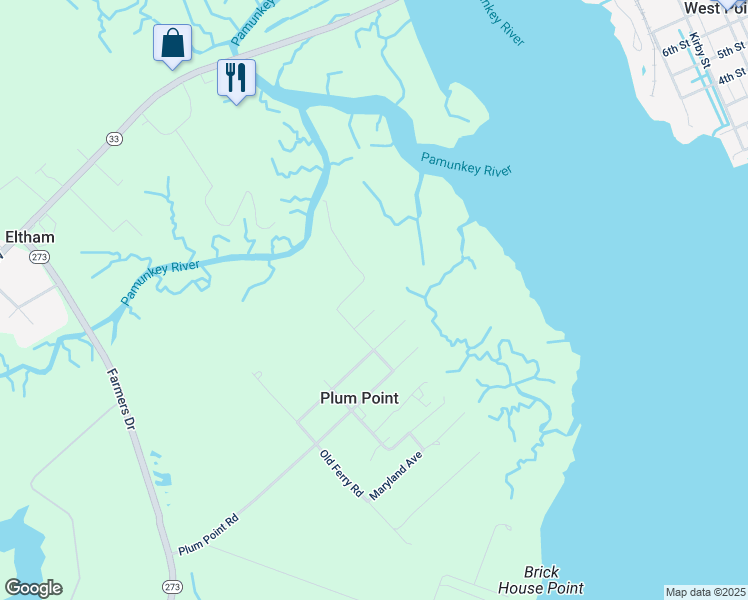 map of restaurants, bars, coffee shops, grocery stores, and more near 8060 Station Point Drive in West Point