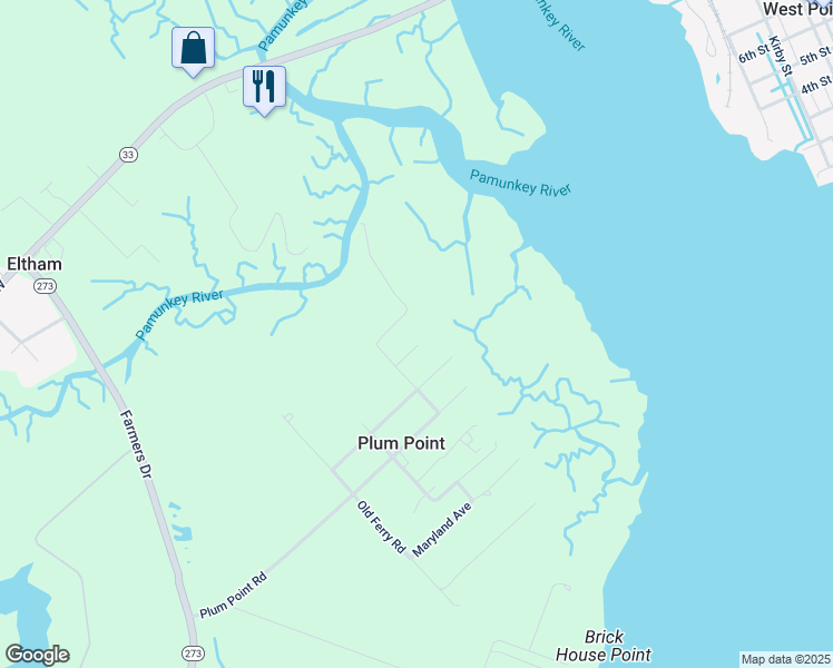 map of restaurants, bars, coffee shops, grocery stores, and more near 8060 Station Point Drive in West Point