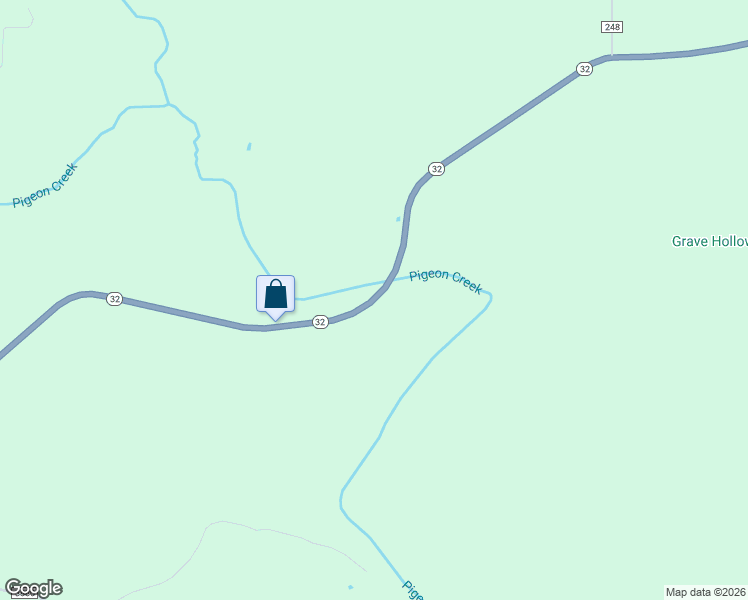 map of restaurants, bars, coffee shops, grocery stores, and more near 160 Missouri 32 in Salem
