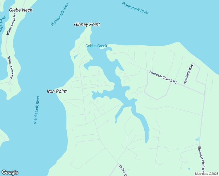 map of restaurants, bars, coffee shops, grocery stores, and more near 88 Hudgins Point Lane in Cobbs Creek