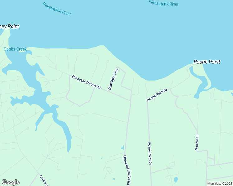 map of restaurants, bars, coffee shops, grocery stores, and more near 1184 Ebenezer Church Road in Cobbs Creek