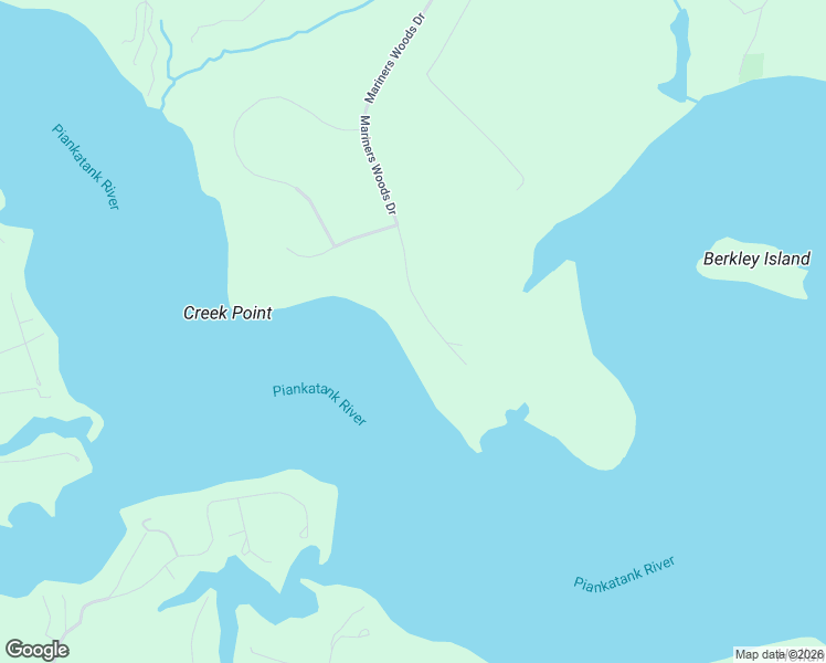 map of restaurants, bars, coffee shops, grocery stores, and more near 1718 Mariners Woods Drive in Hartfield