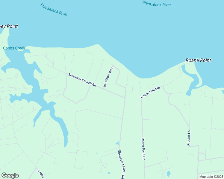 map of restaurants, bars, coffee shops, grocery stores, and more near 1184 Ebenezer Church Road in Cobbs Creek