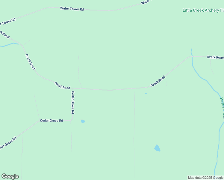 map of restaurants, bars, coffee shops, grocery stores, and more near Ozark Road in Eddyville