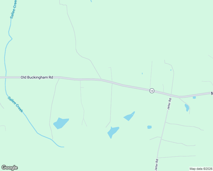 map of restaurants, bars, coffee shops, grocery stores, and more near 4701 Old Buckingham Road in Powhatan