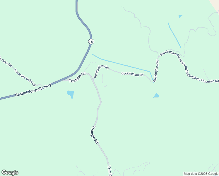 map of restaurants, bars, coffee shops, grocery stores, and more near 4934 Triangle Road in Mariposa