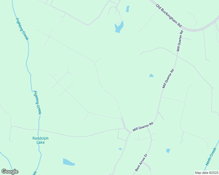 map of restaurants, bars, coffee shops, grocery stores, and more near 3870 Mill Station Drive in Powhatan